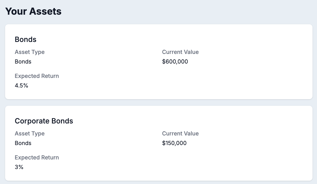 Portfolio Management screenshot 2